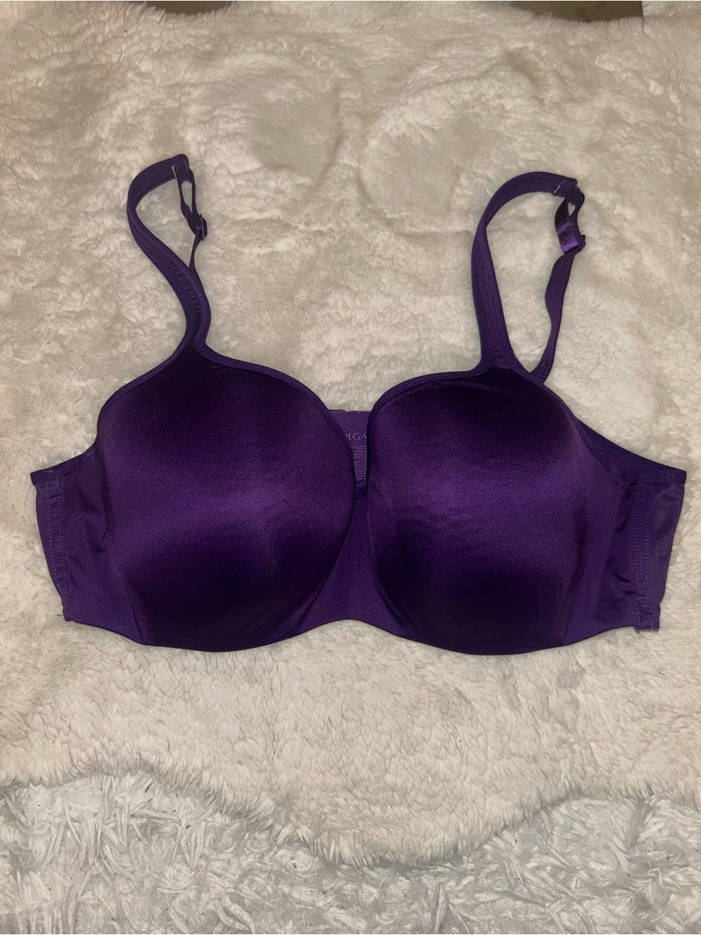 Olga Flirty dark purple underwire bra woman’s 40D